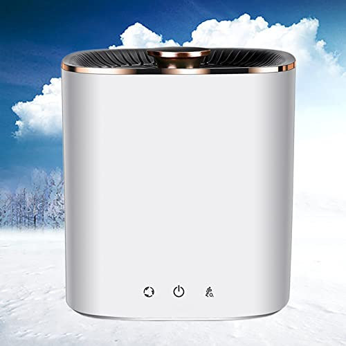 Lavadora Portatil De Camping 2.5L Turbo Minilavadoras Portatiles con Centrifugado Herramienta de Limpieza para Camping Dorms Apartments,White-Ozone