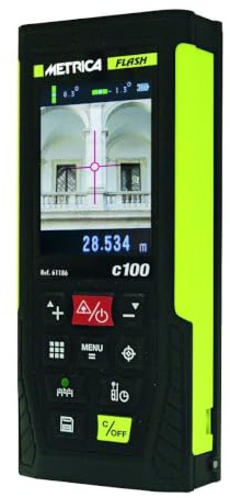 Télémètre laser Professionnel IP54 Flash C100 Metrica