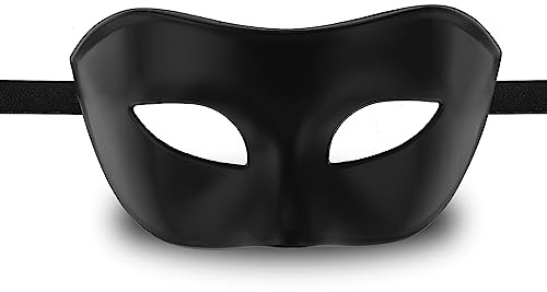 Sibba Maskerade Maske für Halloween Männer Gesichtsmaske Kostümball Party-Verkleidung Maskenball Venezianische Maskerade Augenmaske Weihnachten Karneval Kostüm Fasching Abschlussball Maske (Gold)