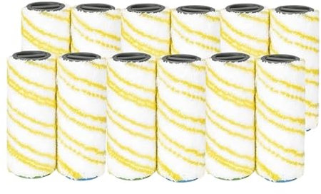 Accessori di Ricambio for Spazzole A Rullo for Lavapavimenti Elettrici da 12 Pezzi. Compatibile con Karcher FC12 FC5 FC7 FC3 FC3D