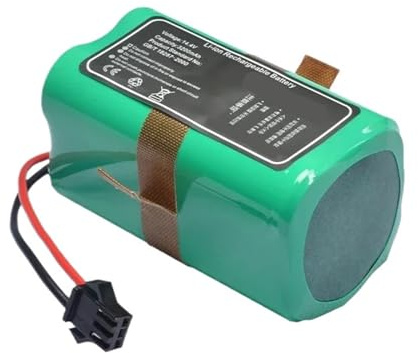 Batería For Aspiradora Robot De 14,4 V Y 3200 MAh, Compatible Con Conga, Excellence, 990, 950, 999, 1090, 1099, 1190, 1790, 1990 Y 2290Ultra. Repuestos.