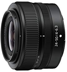 Nikon Nikkor Z 24-50mm f/4-6.3, Zoom a Pieno Formato, Super Compatto, FX Mirrorless, Meccanismo di Ritrazione, Nero, [Nital V.I.P.: 6 anni di garanzia]