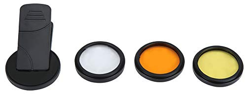 Zerodis Aquarium Fotografie Objektiv, Smartphone Kamera Objektiv Filter Zubehör mit Makro für Korallenriff Aquarium Tank Fotografie