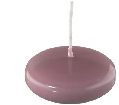 Kopschitz Schwimmkerzen Antique Pink 40 x Ø 80 mm, 8 Stück, XXL Schwimmkerzen