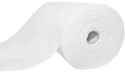 Vlies für Flüssigkunststoff, Spezialvlies für Dachabdichtung, 110 g/m2, 0,5x50m, Bauvliesstoff zur Armierung von Flüssigabdichtung, Polyestervlies
