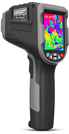 NOYAFA Industrial Thermal Imaging Device Upgrade NF-521S 120 x 90 Pixel höherer Auflösung, Wärmebildkamera mit 2.8 Zoll Bildschirm Wärmebildkamera mit PC Analyse und Video. (NF-521S)