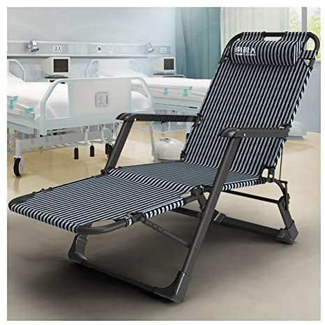 DRFGNF Schaukelliege, verstellbar, schwarzer Stuhl, Gartenmöbel, Klappbett für den Strand, Pool, Terrasse, Garten, Camping, Füße aus quadratischem Stahl, max. 150 kg, c2015 (Größe: ohne c