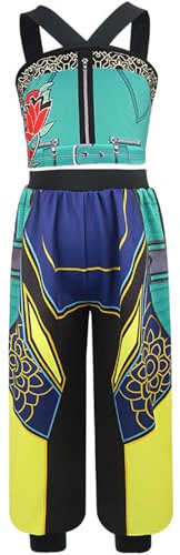 AYIMEIS Fille Zoe Cosplay Costume Complete Déguisement Anime Costume Girl Group Zoe Uniforme Noël Halloween Carnaval Fête Performance Fancy Dress Enfant Taille 110-160