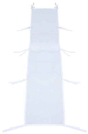 KICHOUSE Regenrinne mit Gurt für Faltpavillons (6 m x 42 cm) – Robuste, wasserdichte Barriere für zuverlässige Wasserableitung