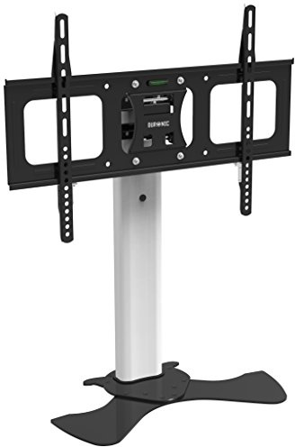 Duronic TV Wall Mount Stand TVS1D1 Tabletop | Standing Mount for 37”-65” Flat Screen Television | Tilting -10°/+5° | VESA Up to 600x400 | Strong Heavy Duty | Max. 68kg Capacity