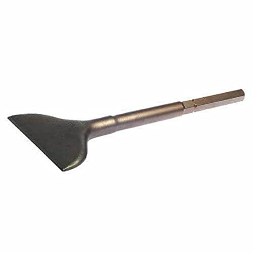 Burin large 140mm HEXA. 19 mm/Qté:1 / Larg. outil:140 mm / Long. totale:350 mm Makita P-05670