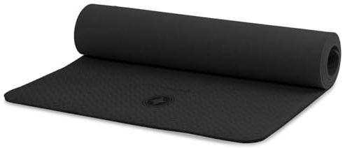 Stott Pilates Umweltfreundliche Matte, Schwarz