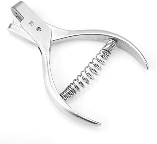 Palmare Singolo per Foratura Carta, Pinza per Cucito e Scrapbooking, Punch Marker per Artigianato Fai da Te, Ideale per Casa, Scuola e Ufficio