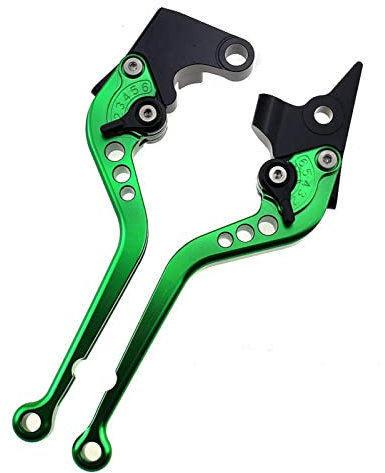 Für MV Agusta F3 675 F3675 2014 2013 2015 2016 2017-2020 Motorradzubehör Lange/Kurze Griffe Bremskupplungshebel Kupplungshebel (Farbe : Grün)