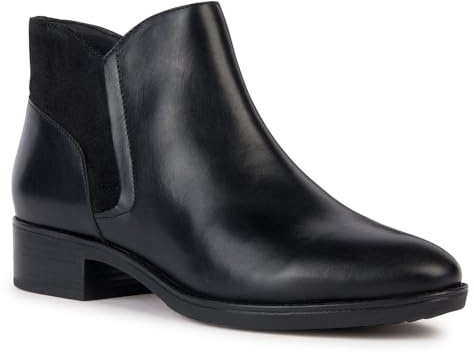 Geox Chica D FelicityAnkle Boot, Negro, 39 EU
