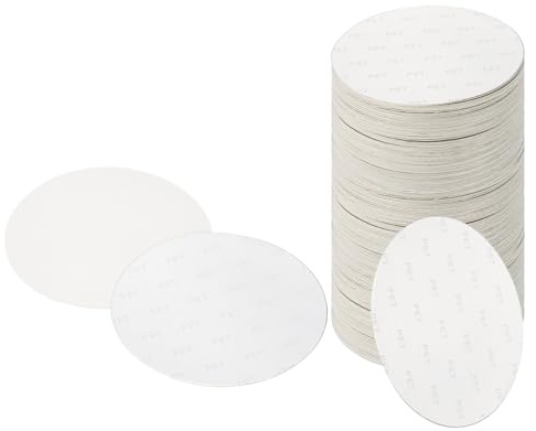 PATIKIL 100mm/3.94 Aluminum Foil Cap Liner, 200 Pack Resistant Tamper Induction Heat Sealer Sealing Liners for PET Bottle Jar Lid