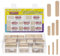 ALLECIN 8 Valores Kit de Tacos de Madera 6MM 8MM 10MM Surtido de Clavijas de Madera Estriada M6 M8 M10 para Muebles Carpintería y Manualidades