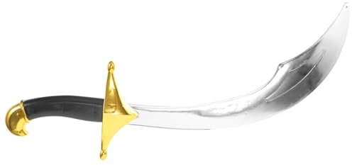 ANDRESLAD Piratenkostüm Zubehör Plastische Piratenschwert Requisiten Für Halloween Cosplay Und Themenpartys Leicht Sicher Und Wiederverwendbar Für Freunde