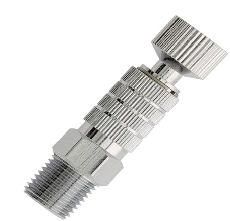Eventerde Adaptateur aérographe, coupleur à libération rapide pour aérographe, équipement aérographe, raccords de tuyau 1/8, coupleur à libération rapide en cuivre pour la modélisation de