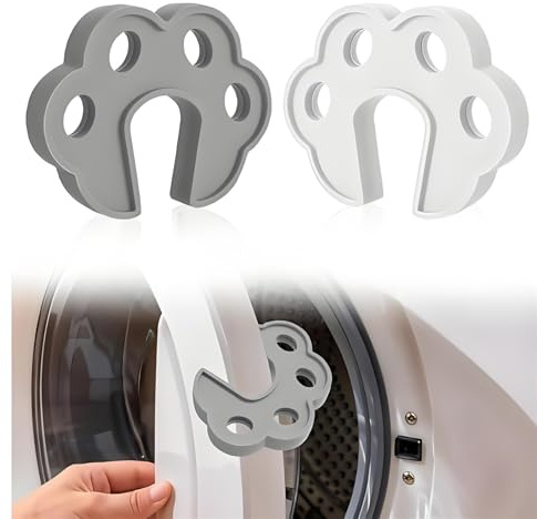 Washing Machine Door Prop Open Front Load Washer Door Prop Dryer Door Prop Open Dishwasher Laundry Door Holder Washer Door Stopper to Keep for Proper Ventilation & Drying Washer Accessories 2 Pack