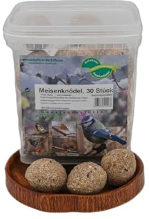 Anhaltiner Meisenknödel 30 Stück ohne Netz Vogelfutter Wildvogelfutter Meisenfutter eigene Produktion in Deutschland hergestellt