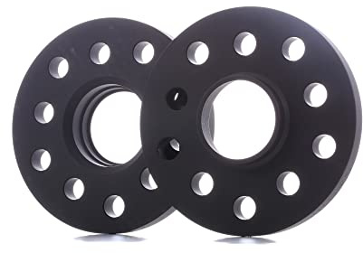 H&R 15mm Spurverbreiterung Spurplatte 5-Loch 112mm LK Kompatibel mit VW Golf 7 Schrägheck 5G1, BQ1, BE1, BE2 Golf 6 5K1 Golf 5 Schrägheck 1K1 TOURAN 1T1, 1T2 Passat Variant 3G5, CB5