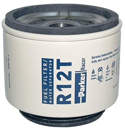 Raccordo 62-R12T Spin-On Cartuccia Ricambio, Colore: Blu, 10 Micron