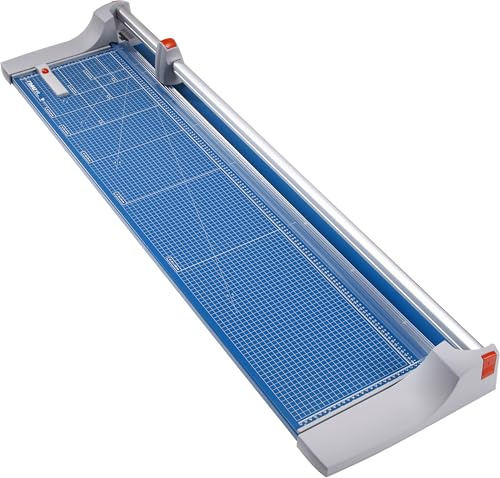 Dahle 448 Papierschneider (bis DIN A0, 20 Blatt Schneidleistung) 1300 mm, blau