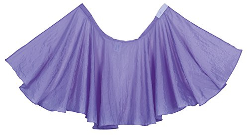 Comair 3040193 Frisierumhang Crash flieder kurz, 85 x 85 cm