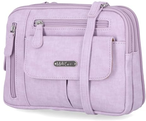 MultiSac Zippy Triple Compartment Crossbody Bag Cross-Body