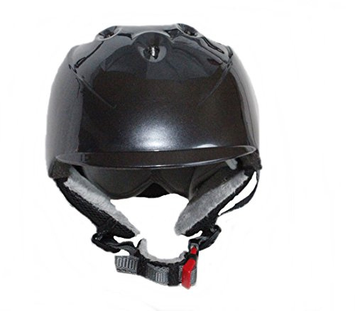 FORSPORT Skihelm für Kinder auch zum Snowboarden Snowboarden Grau XS/S 49-53 cm