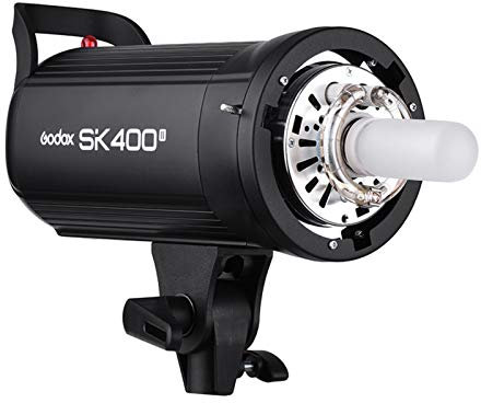 Godox SK400II Compact 400Ws Studio Flash Strobe Light Built-in 2.4G Système X sans Fil GN65 5600K avec 150W Lampe de modélisation