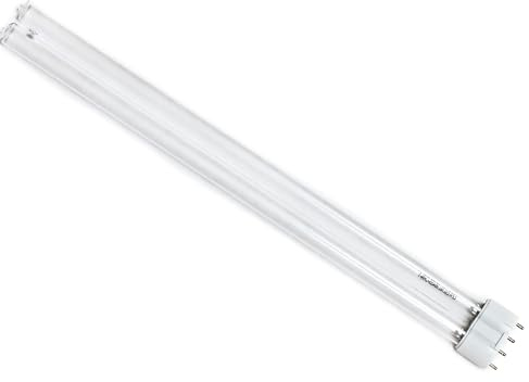 LSE Lighting 55W 21in 2G11 4-Pin UV Lamp for Jebao PU-55W UV Filter System.