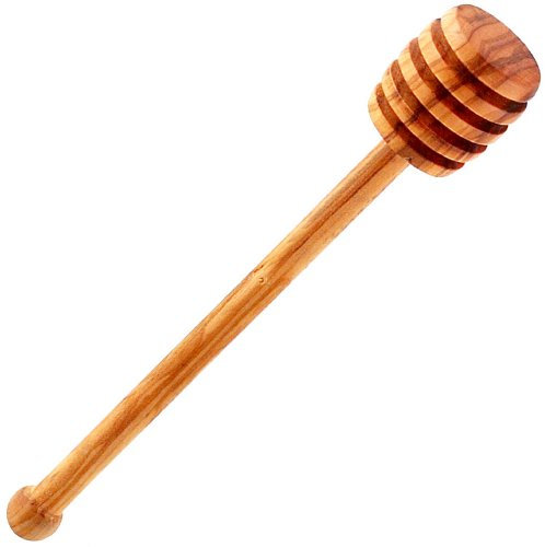 Olive Wood Honey Dipper 16cm