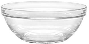 Duralex Lys Clear Stackable Bowl 512290M93 , 1 qt. by Duralex