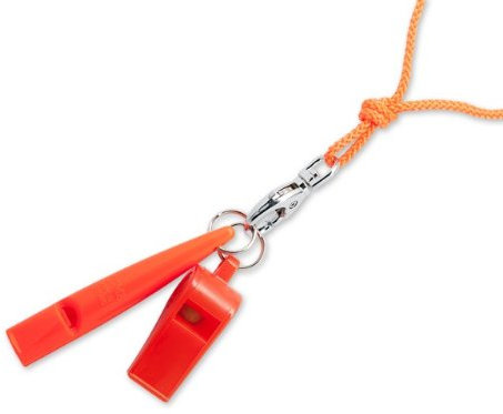 ACME Pfeifenset Whistle-Set Pfeife und Triller Hundepfeife + Pfeifenband 211,5 orange