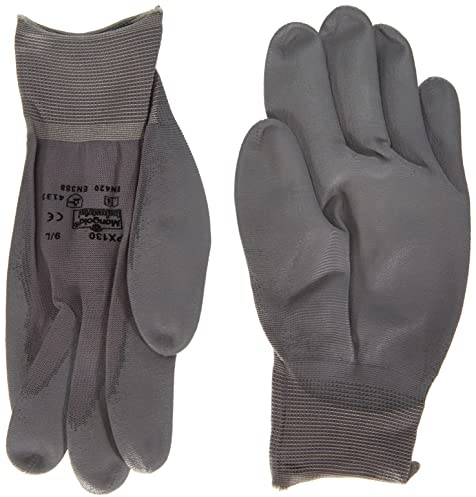 Ansell PX130 Guantes de Trabajo Multiusos, Protección Mecánica, Talla L (12 Pares)