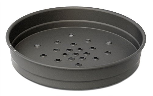 Manpans USA Made Hard-Anodized 12 Inch Perforated Deep Dish Pizza Pan by ManPans