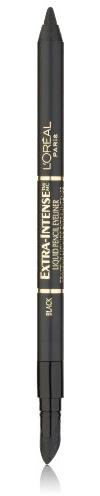 L'Oreal Paris Extra-Intense Pencil Eyeliner, Black, 0.03 oz;