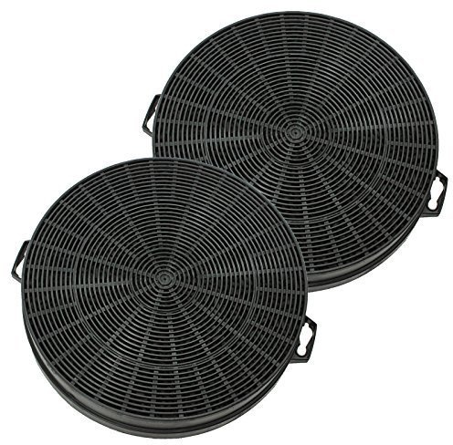 SPARES2GO Carbon Charcoal Filter for Bosch Cooker Hoods/Kitchen Vents (Pack of 2)