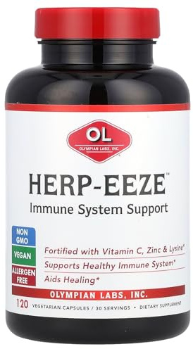 Olympian Labs Herp-eeze Next Generation | 120 Capsules | Immune Boosting Support