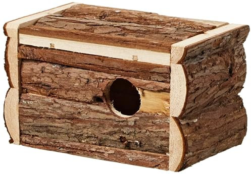 Trixie 5632 Natural Living Nistkasten, 21 × 13 × 12 cm/ø 3,8 cm