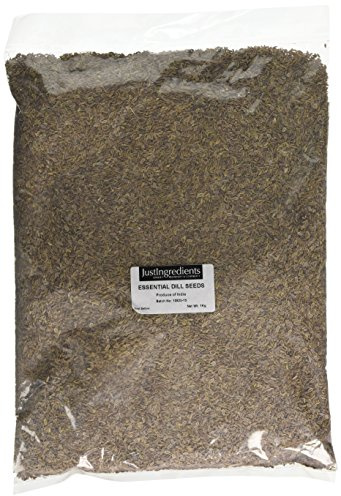 JustIngredients Essentials Dill Seeds, 1 kg - Pack of 2