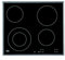 AEG 3000 Series Ceramic Hob HK624010FB, Built-in Hob, 4 Zones with extendable cooking zone, 60cm, Heat Indicators, Touch Controls, Child Safety Lock, OptiFix - One Step Install, 38x560x490mm, Black