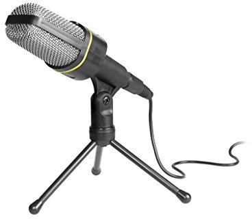 Tracer Screamer Micrófono para PC con Soporte, Reducción de Ruido