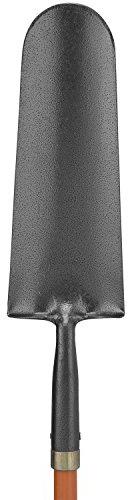 Forestry Suppliers Solid Shank Drain Spade/Sharp Shooter Shovel, 14 Blade, 28 D-Handle