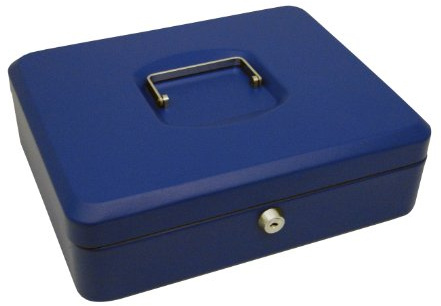 Pavo 8011773 Caissette à monnaie 30 cm Bleu