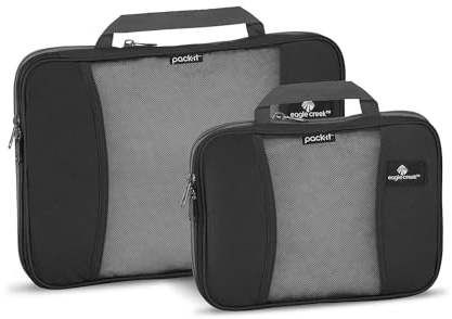 Eagle Creek Pack-It Compression Cube Set 2 tlg. black