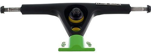 Z-Flex RKP 45 Degree 180mm Hi Black/Green Longboard Trucks - 9.75 Axle (Set of 2) by