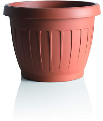Bama terra vaso da fiori, 40 x 26 x 30 cm, Resina, Terracotta, 30 cm
